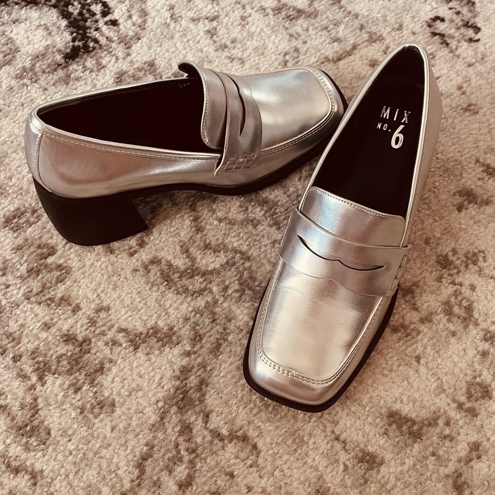 Mix No. 6 Raeh Loafer 8 1/2 - Sexy Silver